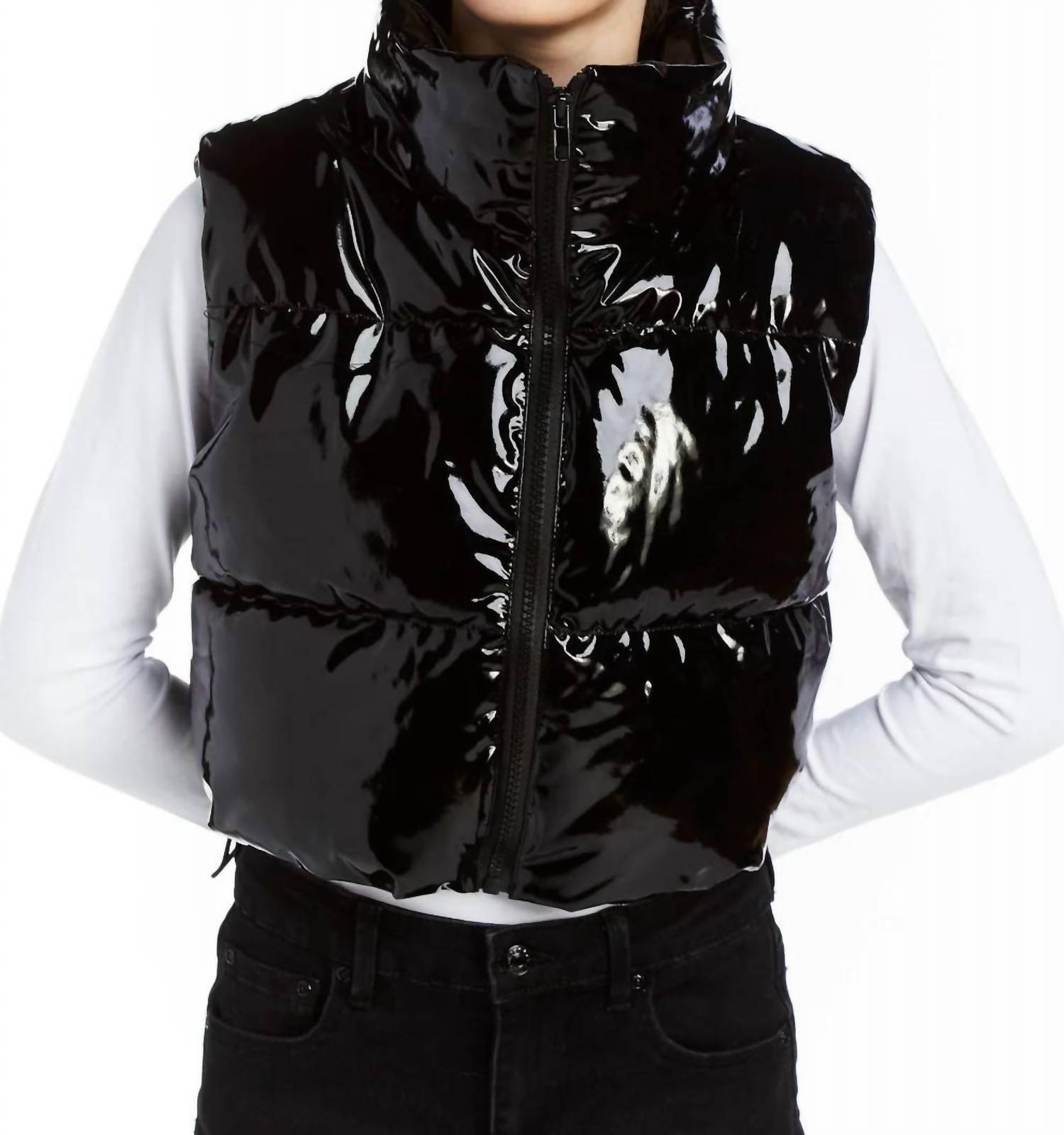 Tractr - Girl's Cropped Puffer Vest