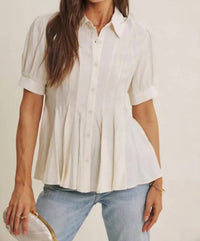 In February - Katie Button-down Top