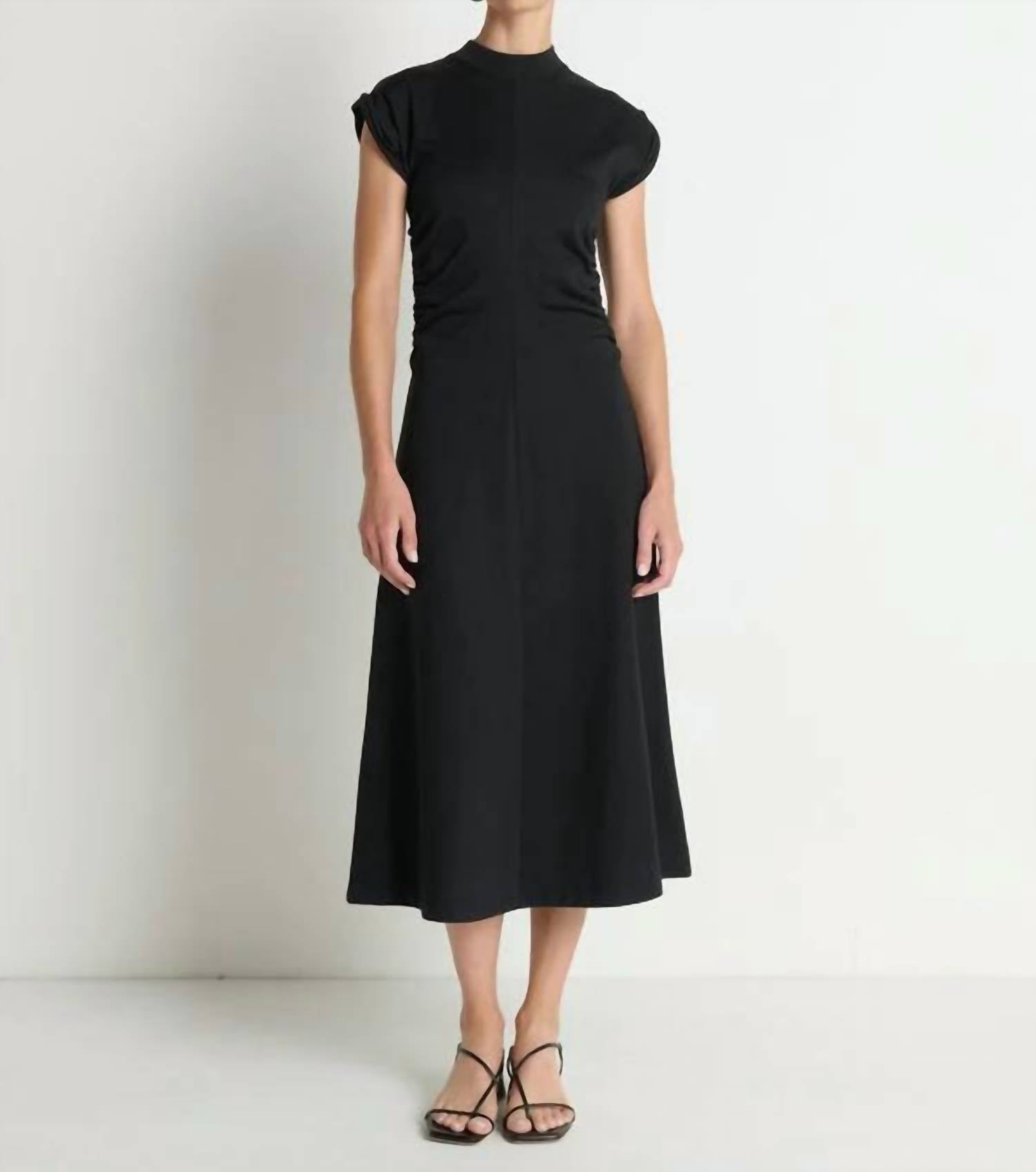 Nation Ltd - Neva Drapey Knit And Form-skimming Dress