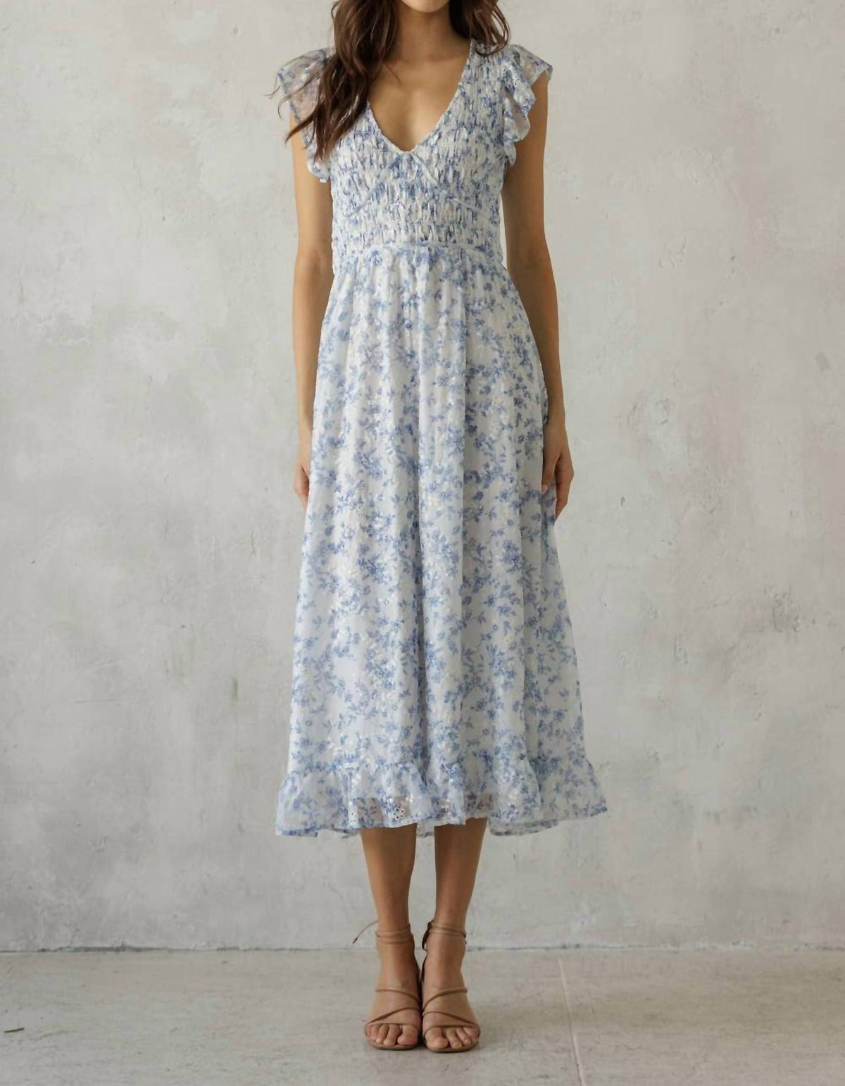 Storia - Tahlia Floral Midi Dress