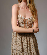 Blue B - Lace Trim Cami Mini Dress