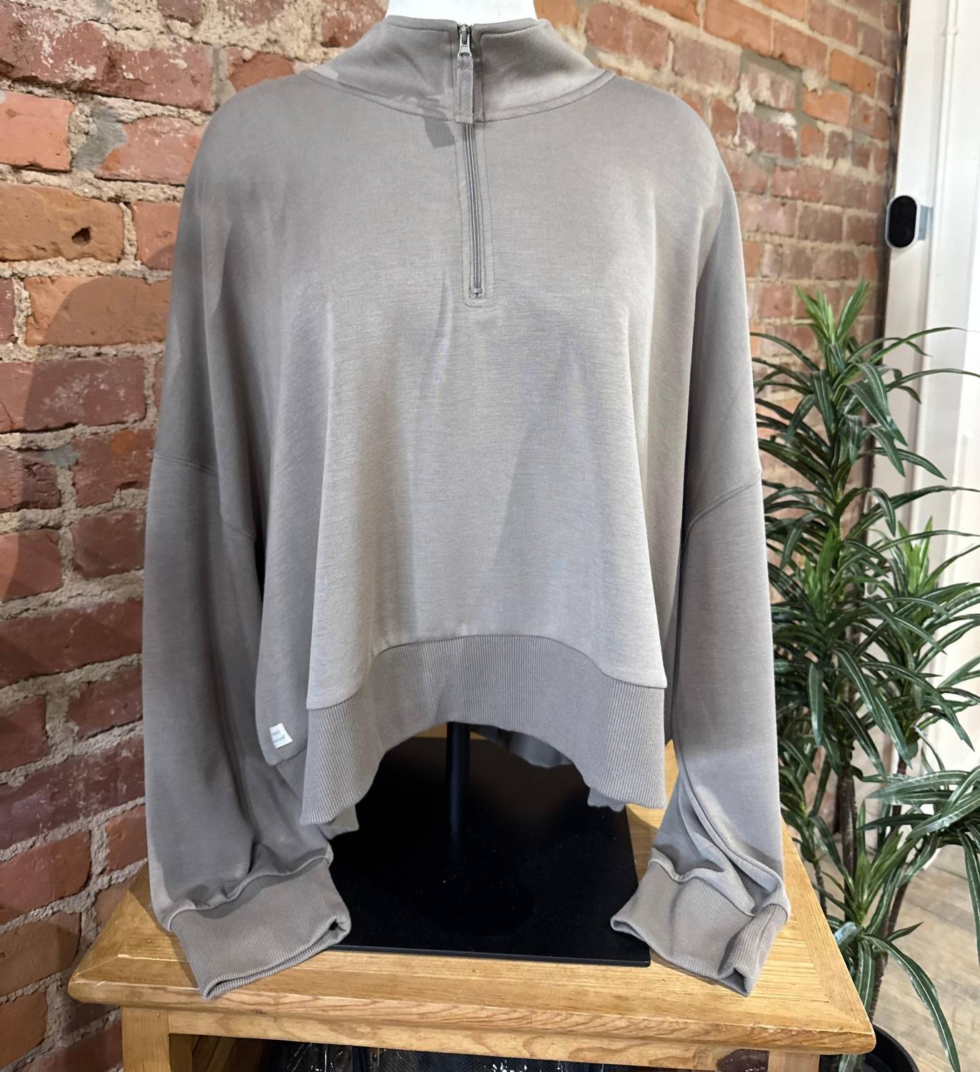 Simply Southern - 1/4 Zip Crop Pullover
