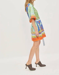 Alemais - Surrealist Summer V Mini Dress