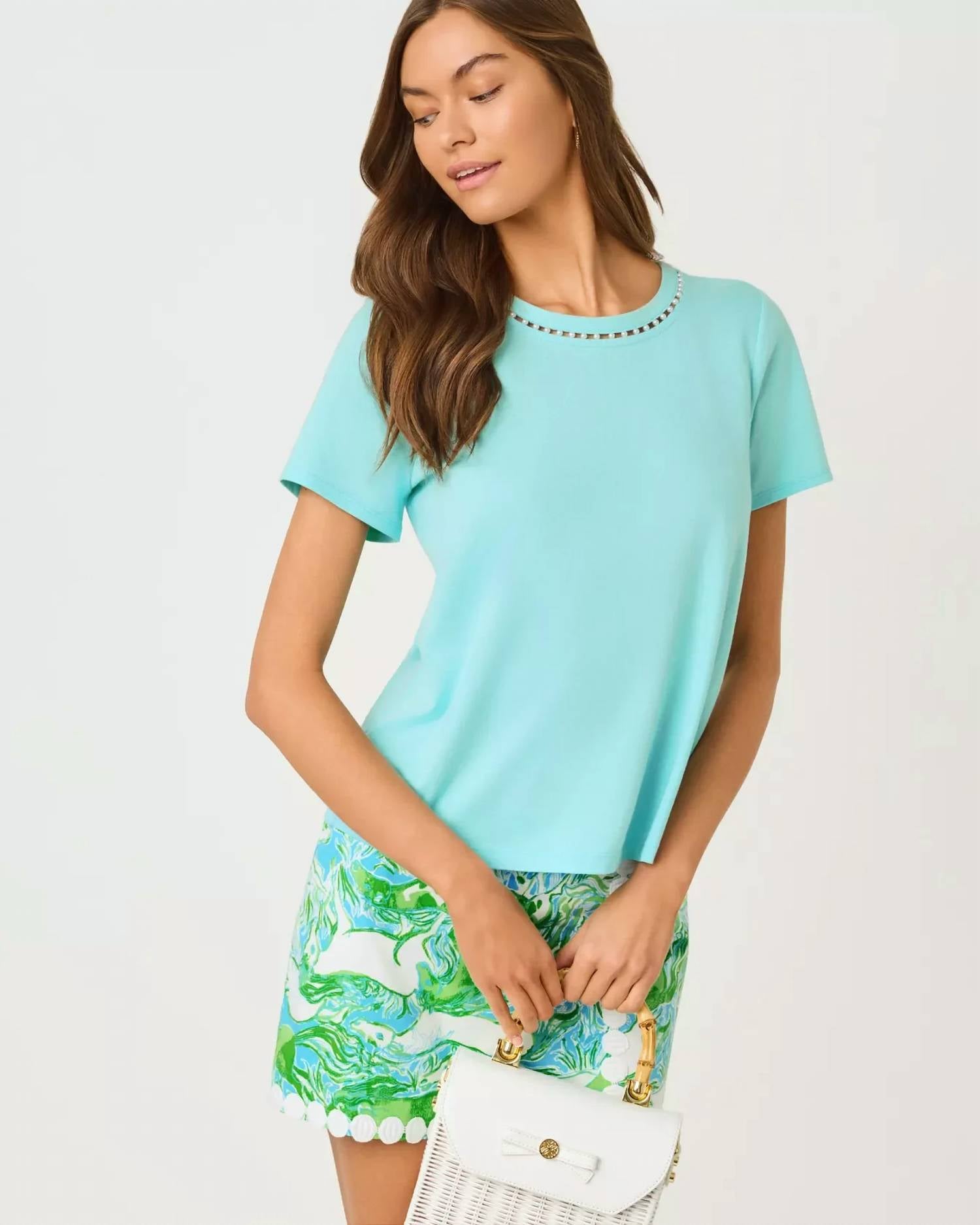 Lilly Pulitzer - Clairmont Pearl Knit Top