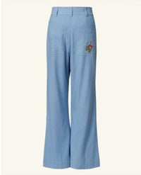 ALIX OF BOHEMIA Paige Swallow Pants in bluejay - women's pants - alternate view
