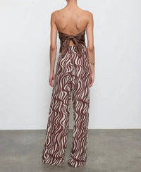 Enza Costa - Fluid Twill Scarf Top
