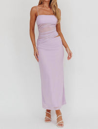 One & Only - MESH CUT OUT MAXI DRESS