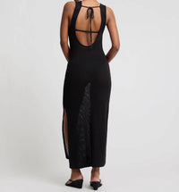 Onia - Linen Knit Scoop Back Maxi Dress