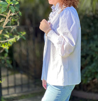 Joy Joy - Ruffle Collar Blouse