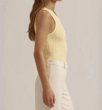 Favorite Daughter Kennedy Sleeveless Top in blondie - women's tank top - alternate view