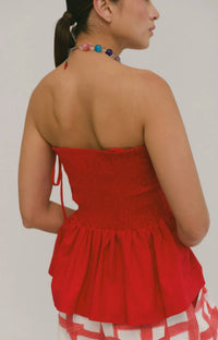 Sixxta - Jacinta Peplum Sleevess Top