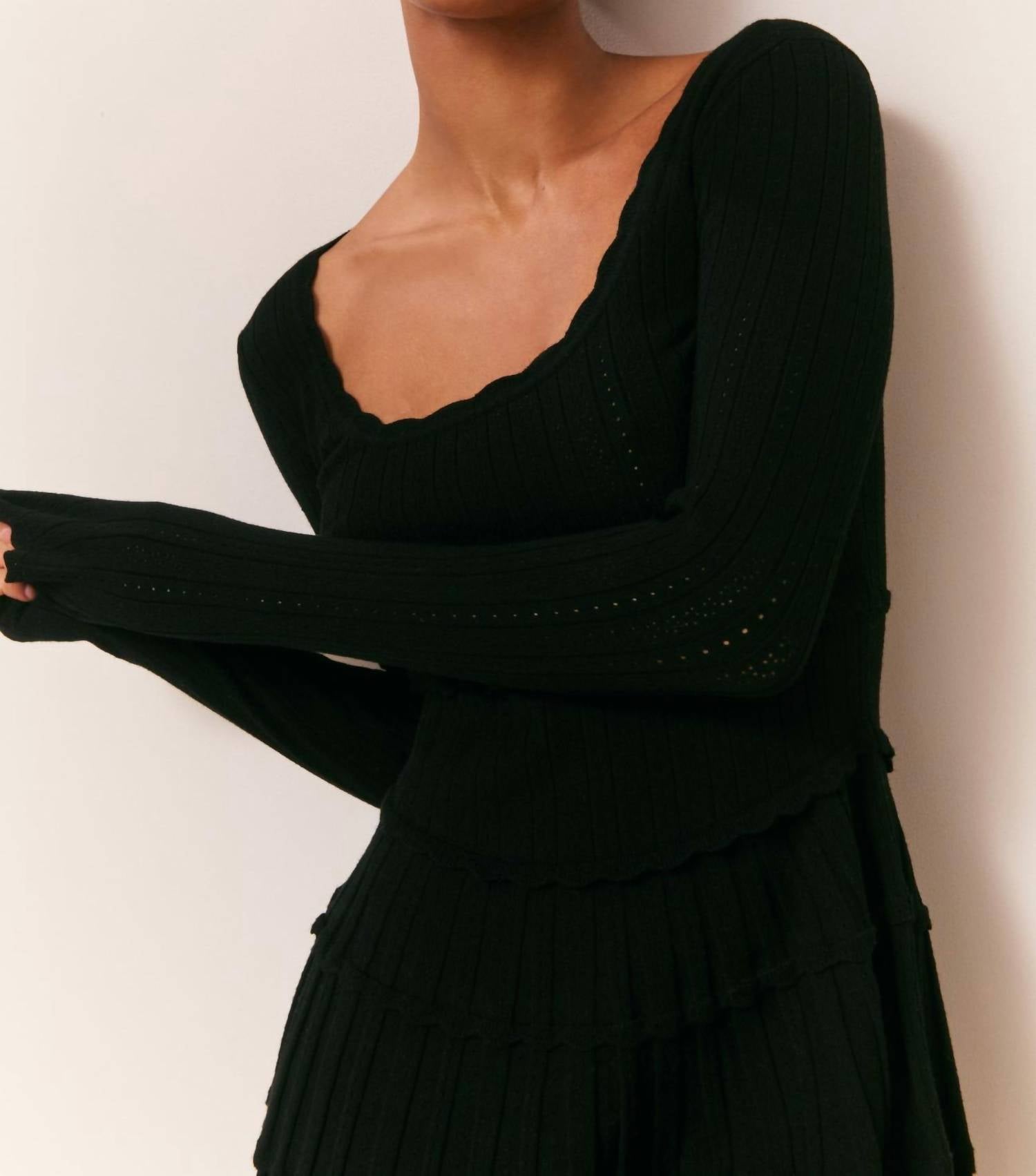LoveShackFancy Lavender Dress | Black | Size XXS