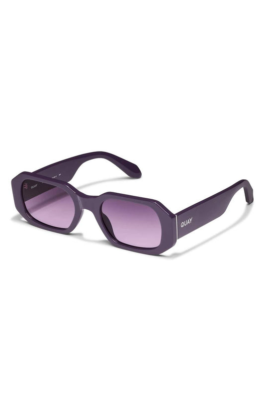 Quay - Women's Hyped Up 53mm Gradient Square Sunglasses