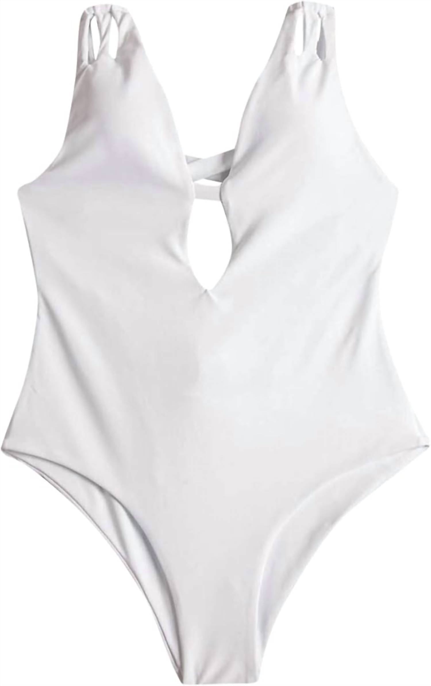 Becca - Skylar Plunge One Piece Swimsuit