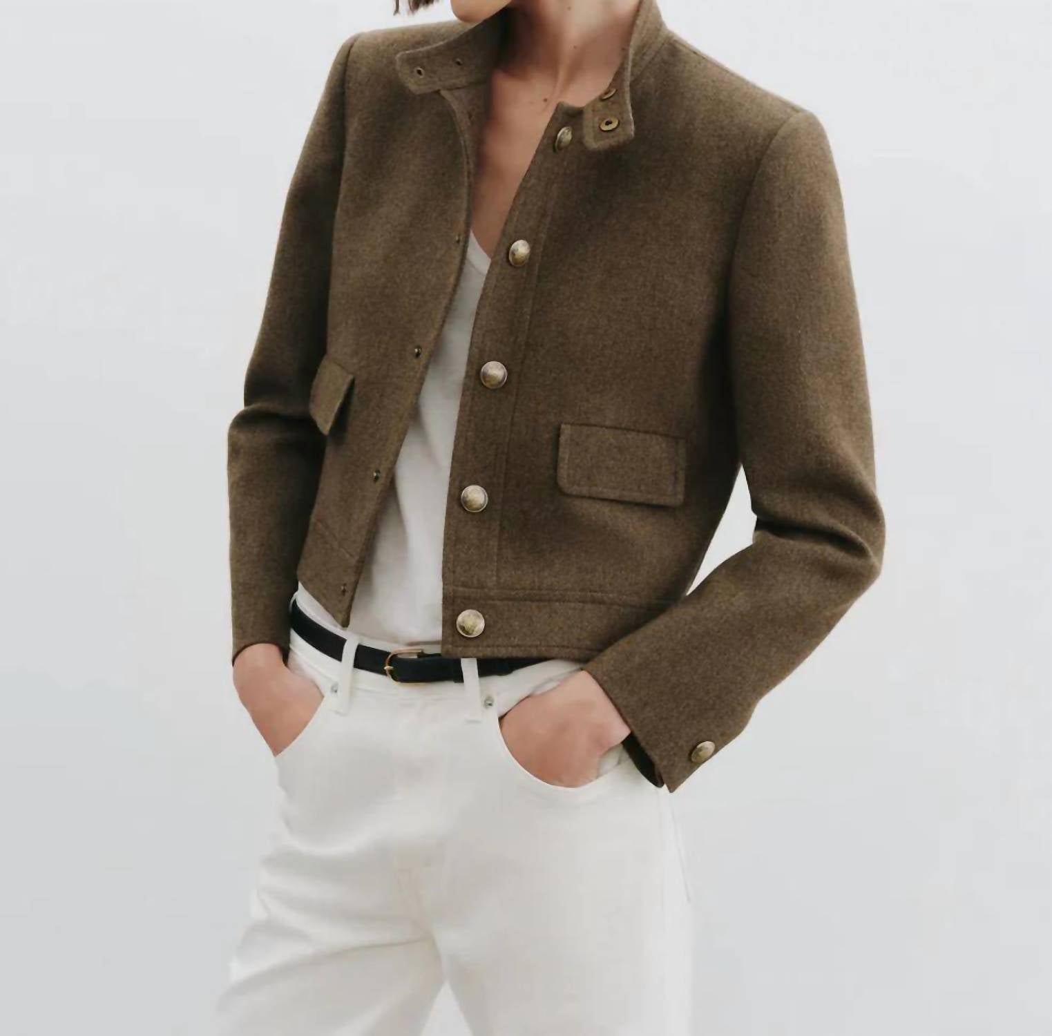 Nili Lotan - Hadley Cropped Jacket