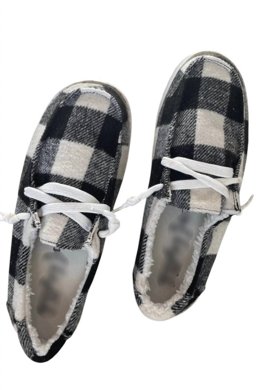 Gypsy Jazz - Women's Plaid Riley Sneakers