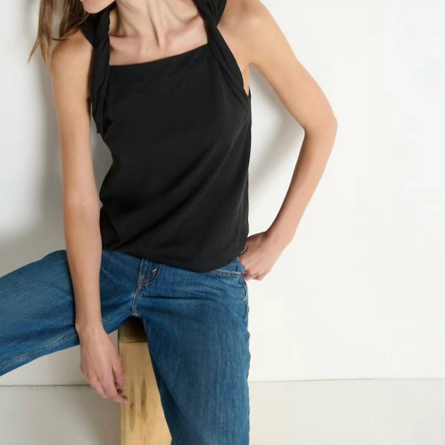 Nation Ltd - Sabrina Twisted Strap Tank