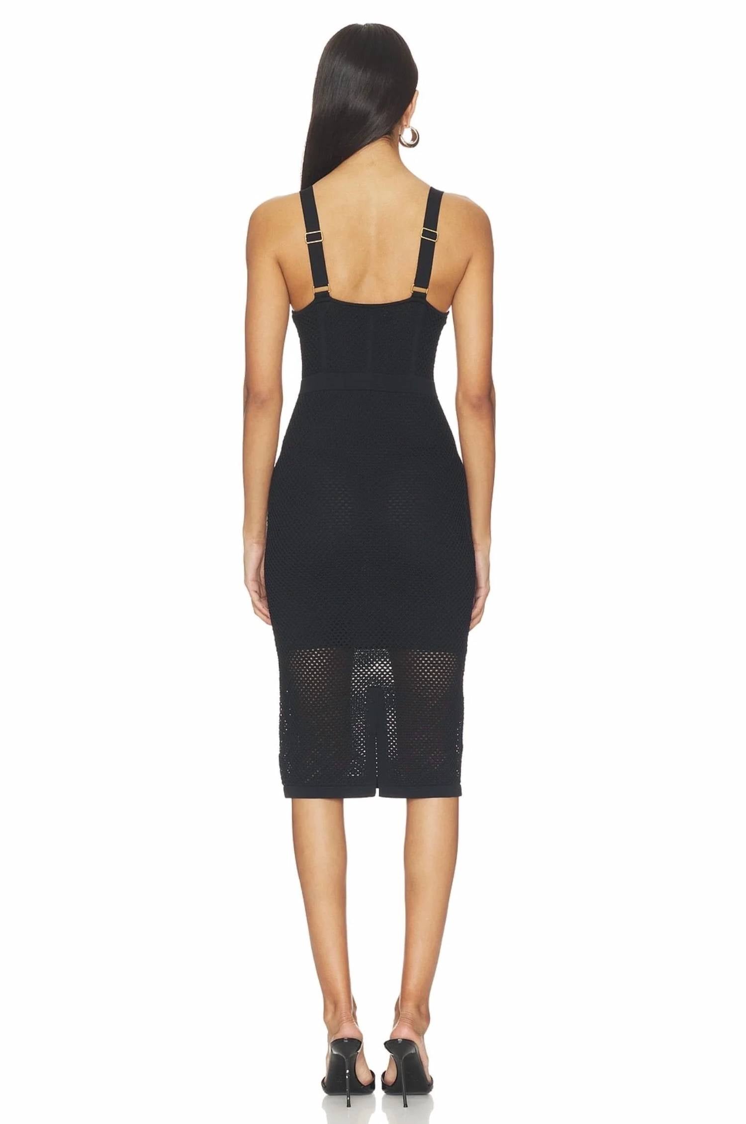L'Agence - Michelle Bra Cup Pointelle Dress