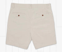 Southern Marsh Men's Regatta Stretch Shorts in audobon tan - men's shorts - detail view