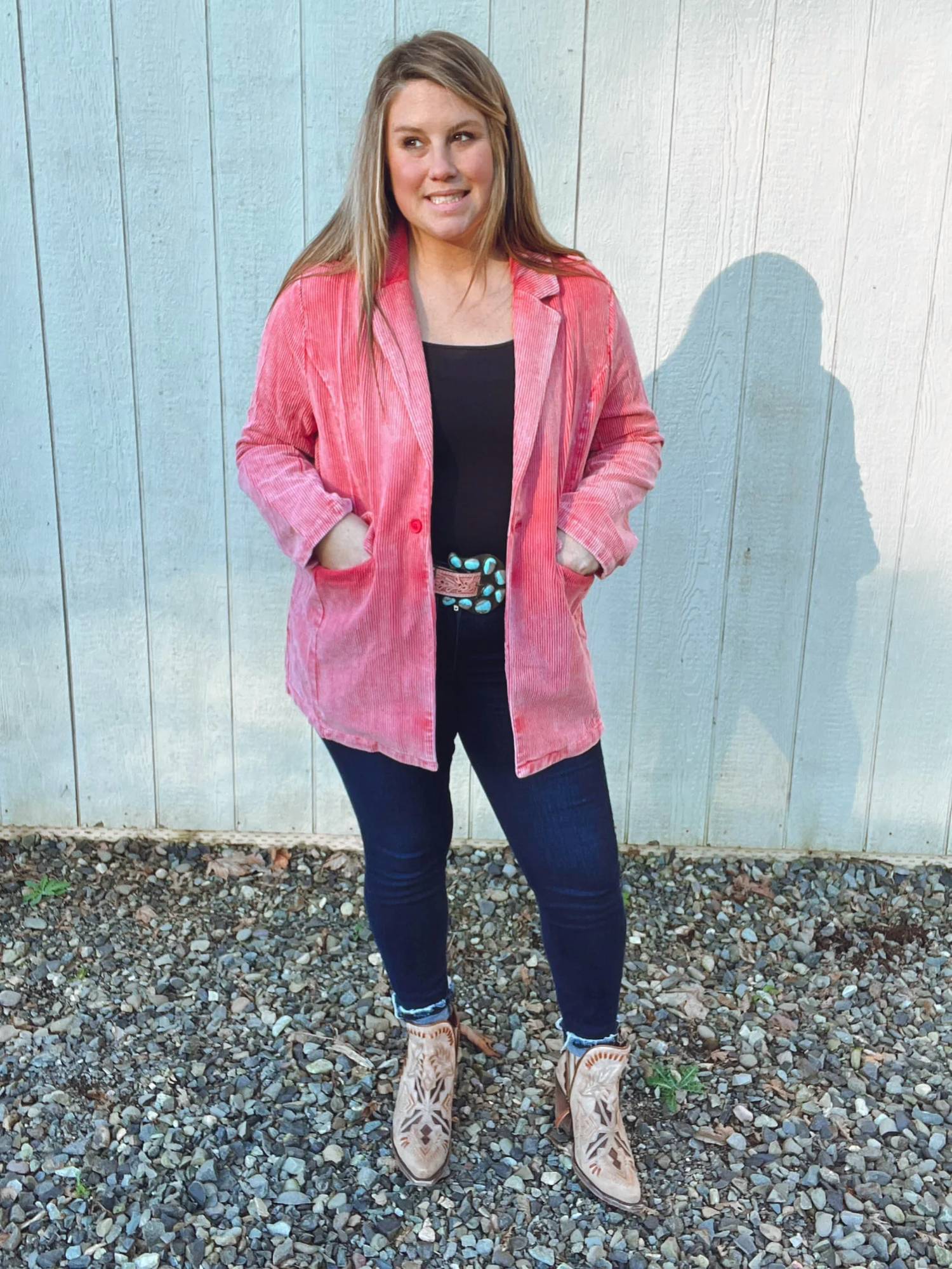 Bibi - Ellie Mae Corduroy Blazer