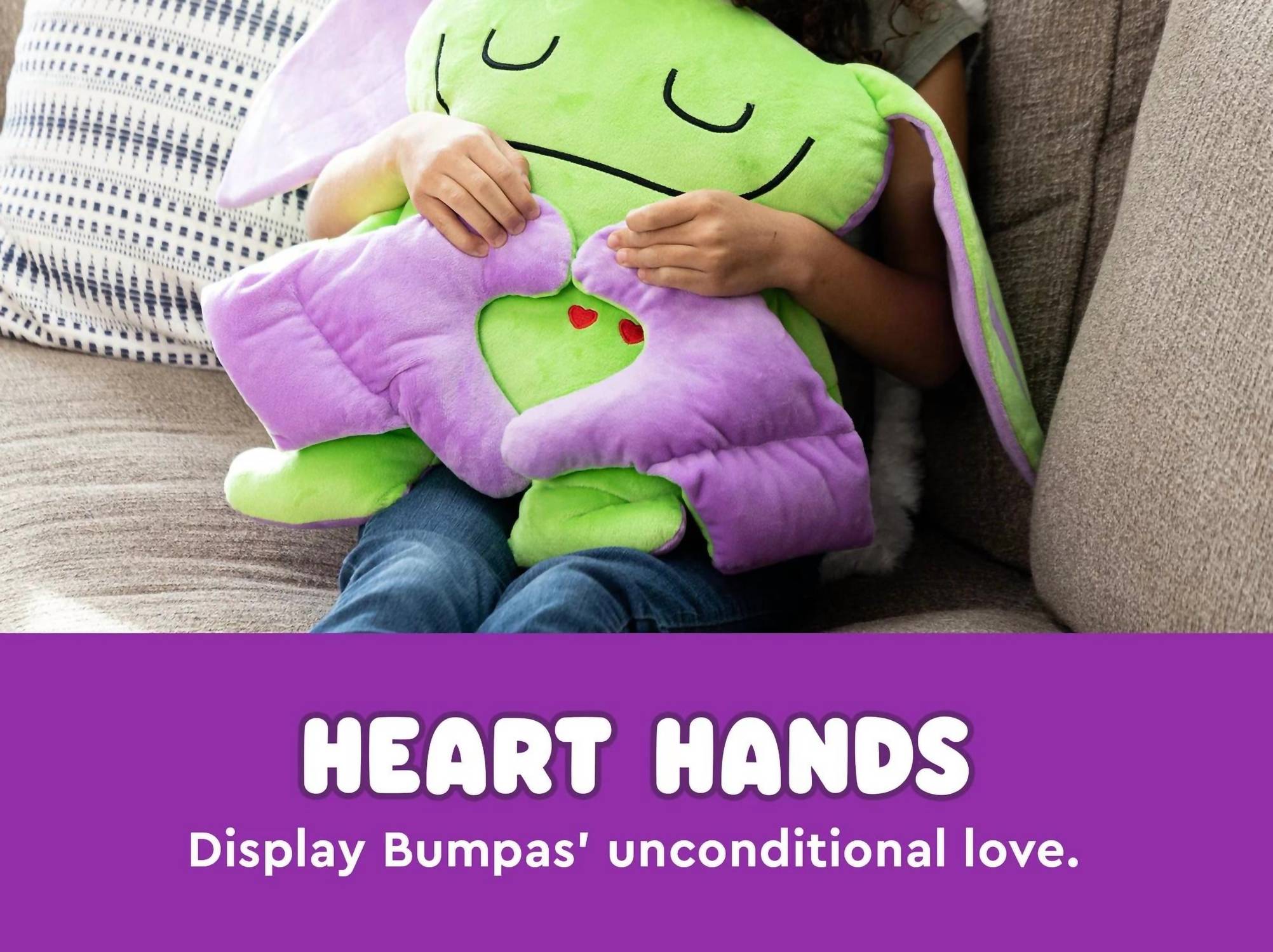 Bumpas - 14" Weighted Plush Toy | Lucky