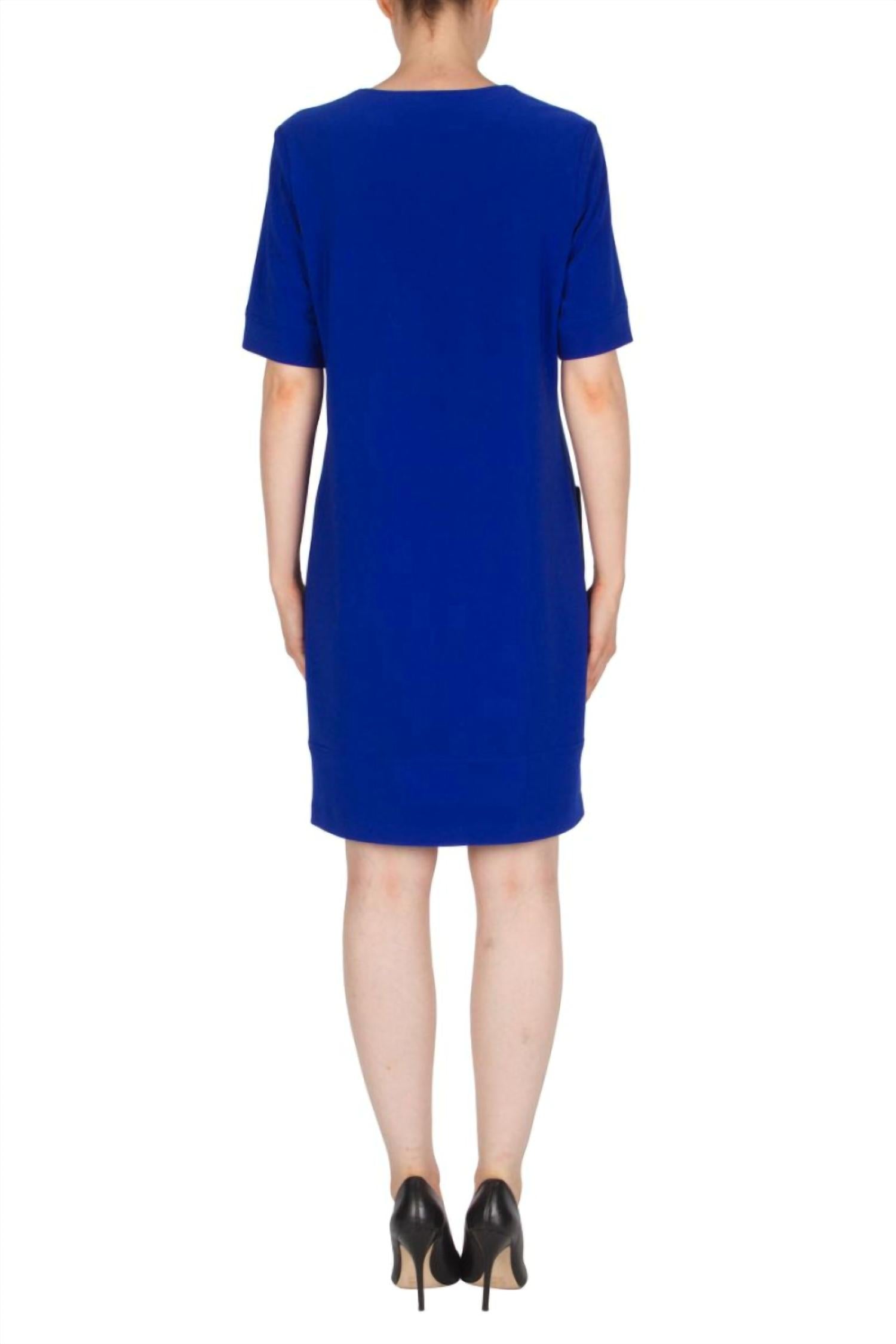 Joseph Ribkoff - Toggle Mini Dress