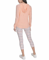 Calvin Klein - Performance Rouched-sleeve Zip Hoodie