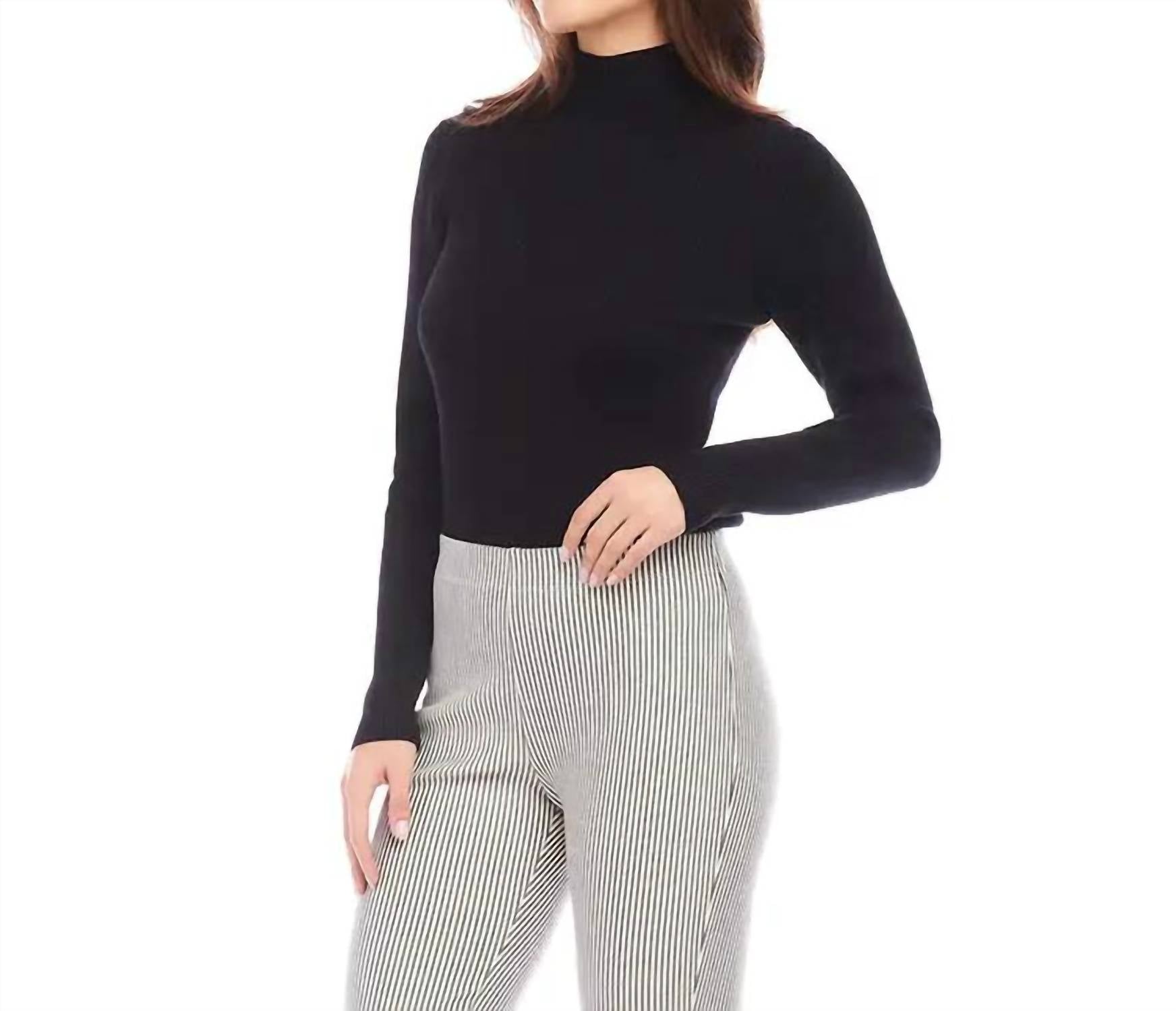 Karen Kane - Rumer Ribbed Turtleneck Sweater