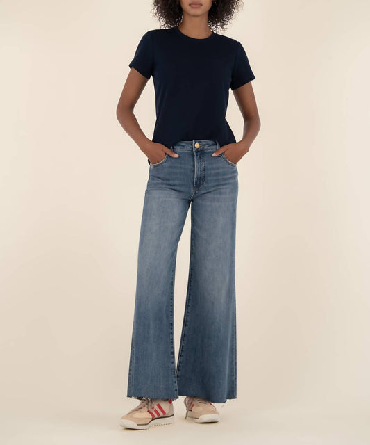 Kut From The Kloth - Ryan High Rise Super Wide Leg Jeans