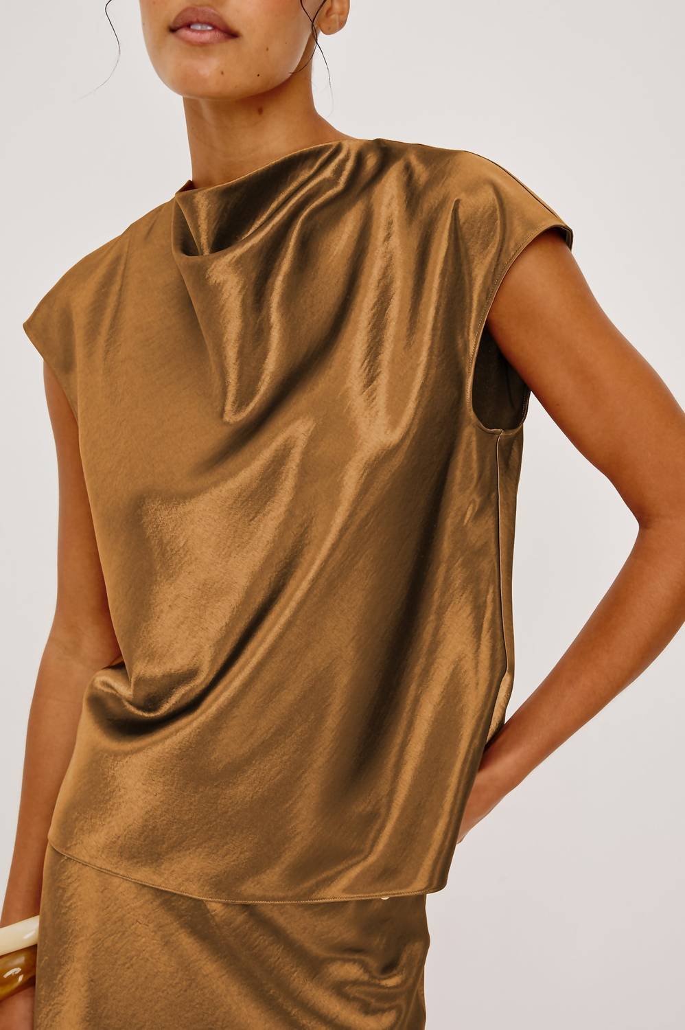 Rails - Loretta Cowlneck Top