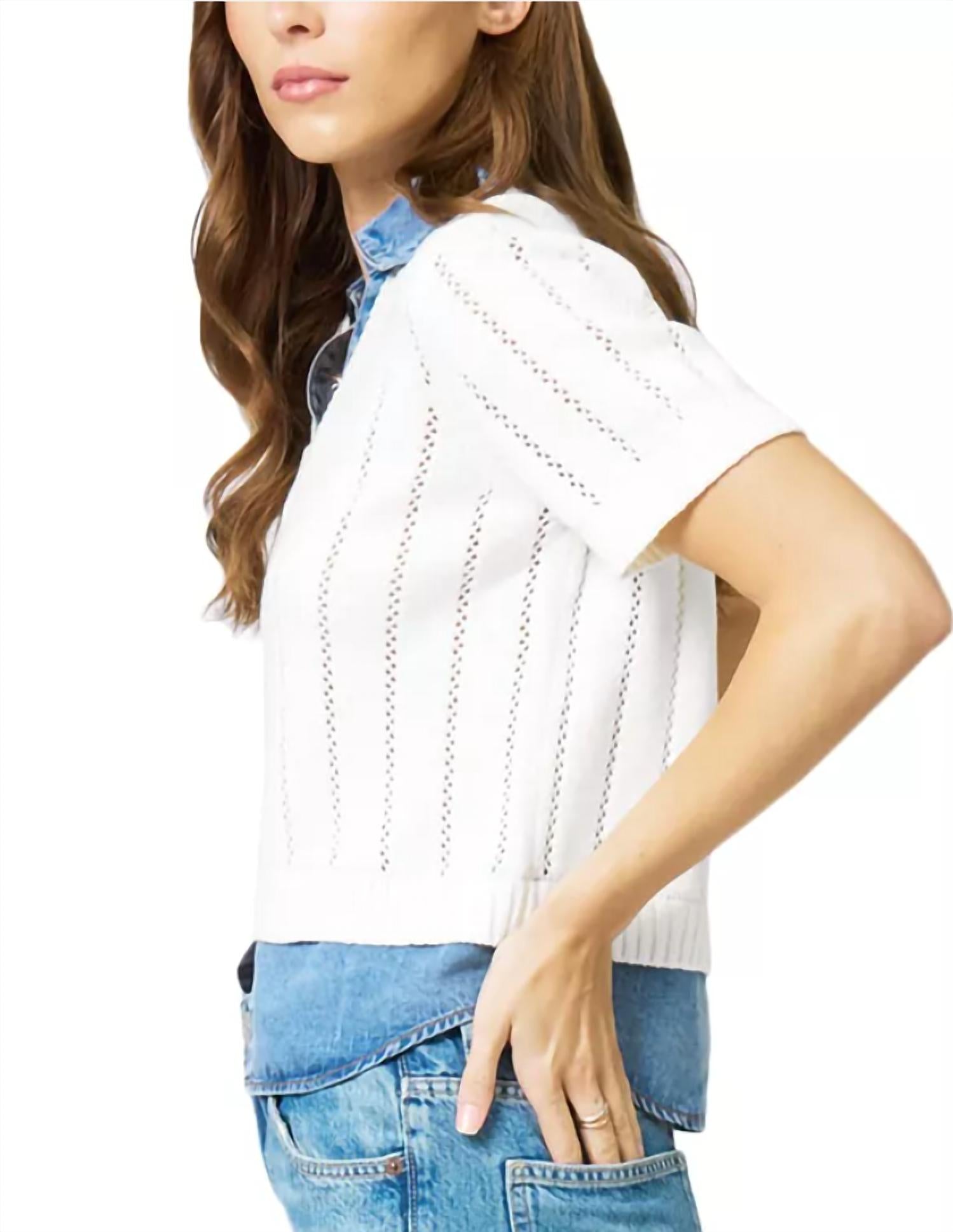 Central Park West - Kendall Tencel Twofer Top