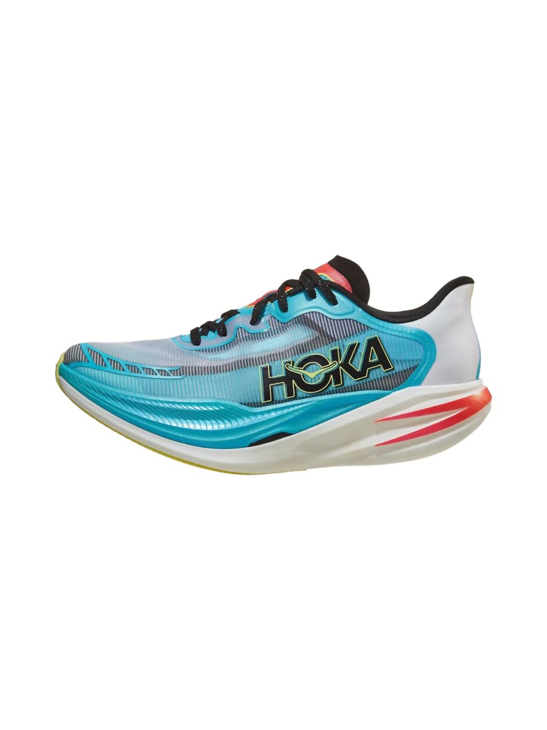 Hoka Unisex Cielo X1 2.0 Ms Shoes in frost black - men's shoe - detail view