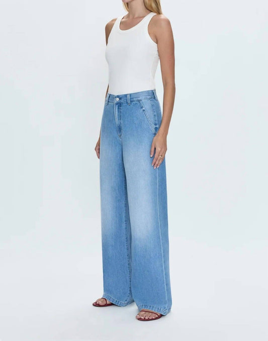 Pistola - Dalia High Rise Wide Jean