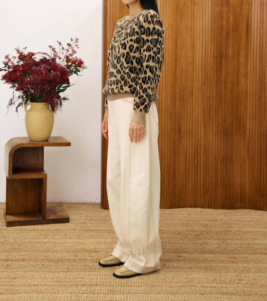 Frnch - Canna Leopard Sweater