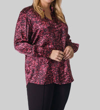 Catherine Gee - Daria French Cuff Silk Blouse - Plus Size
