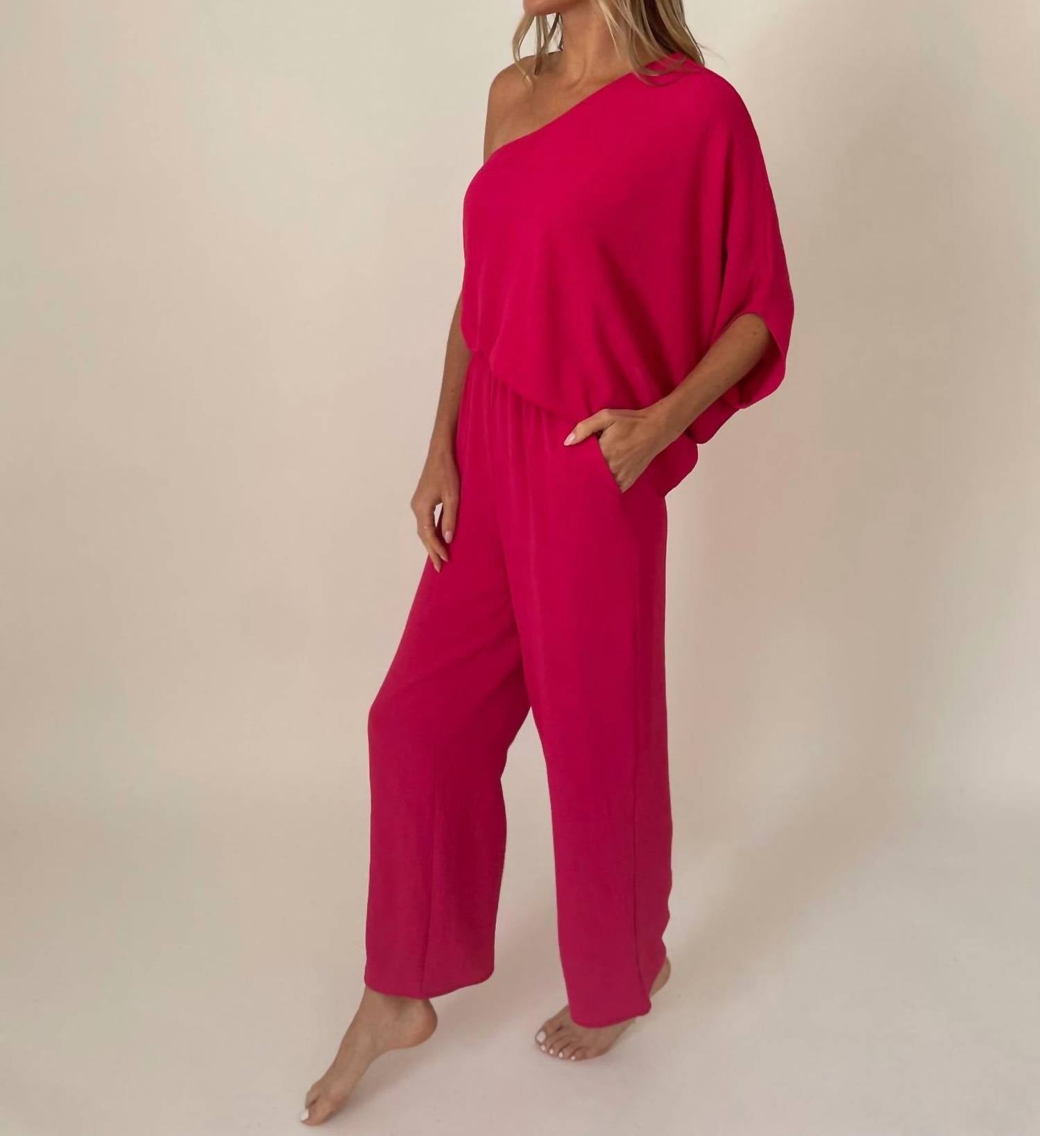 Six/Fifty - Blake One Shoulder Jumpsuit