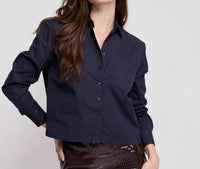 The Shirt - Long Sleeve Boxy Crop Top
