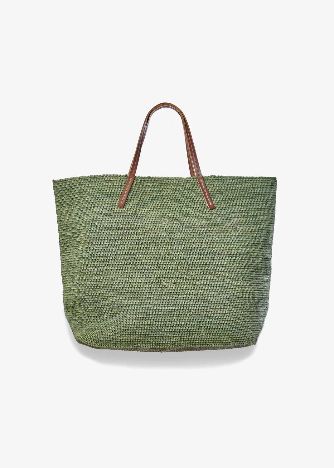 Sans-Arcidet Paris - Women's Beby Monster Raffia Bag