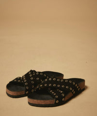 Edna Eyelet Sandal