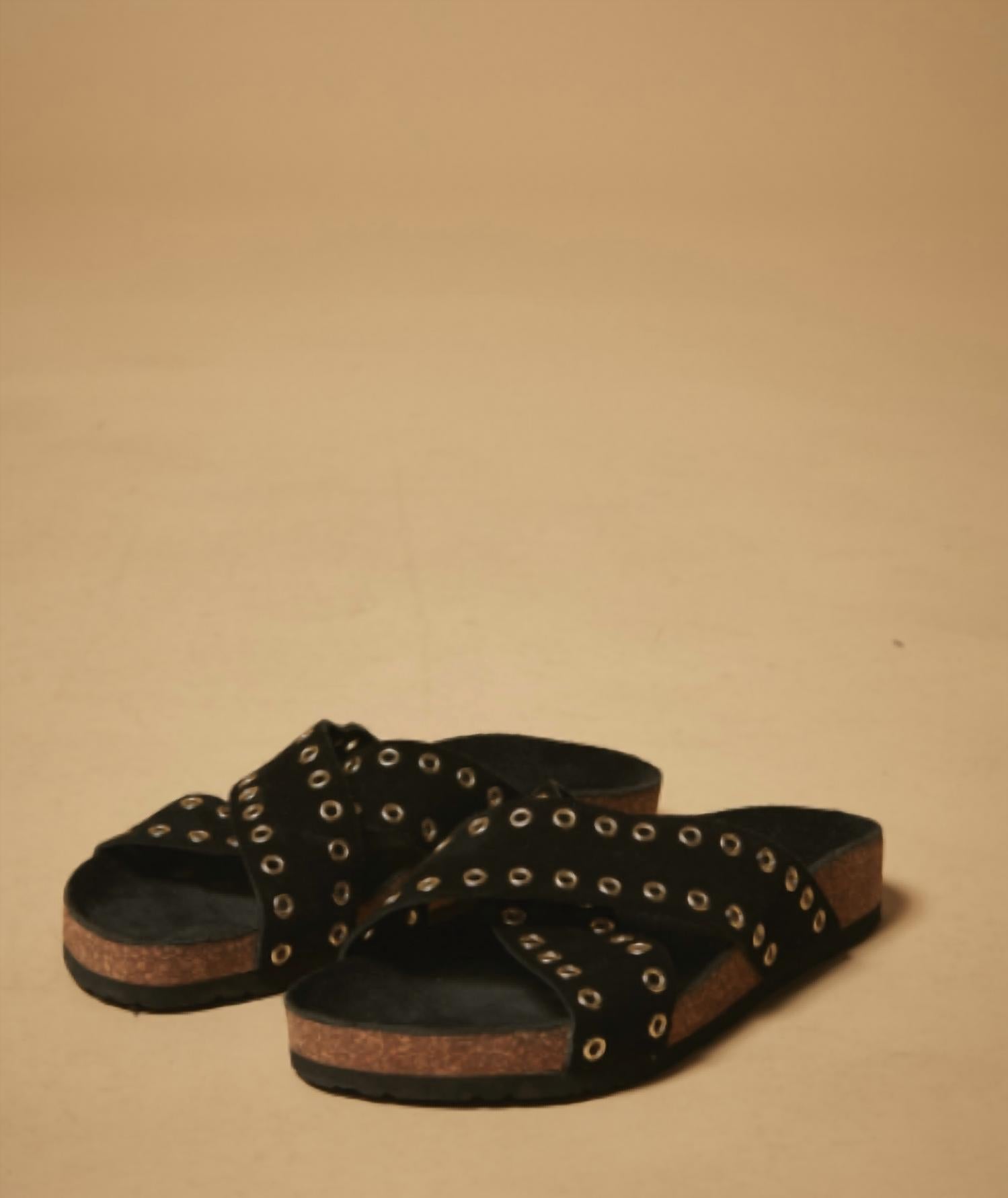 Edna Eyelet Sandal