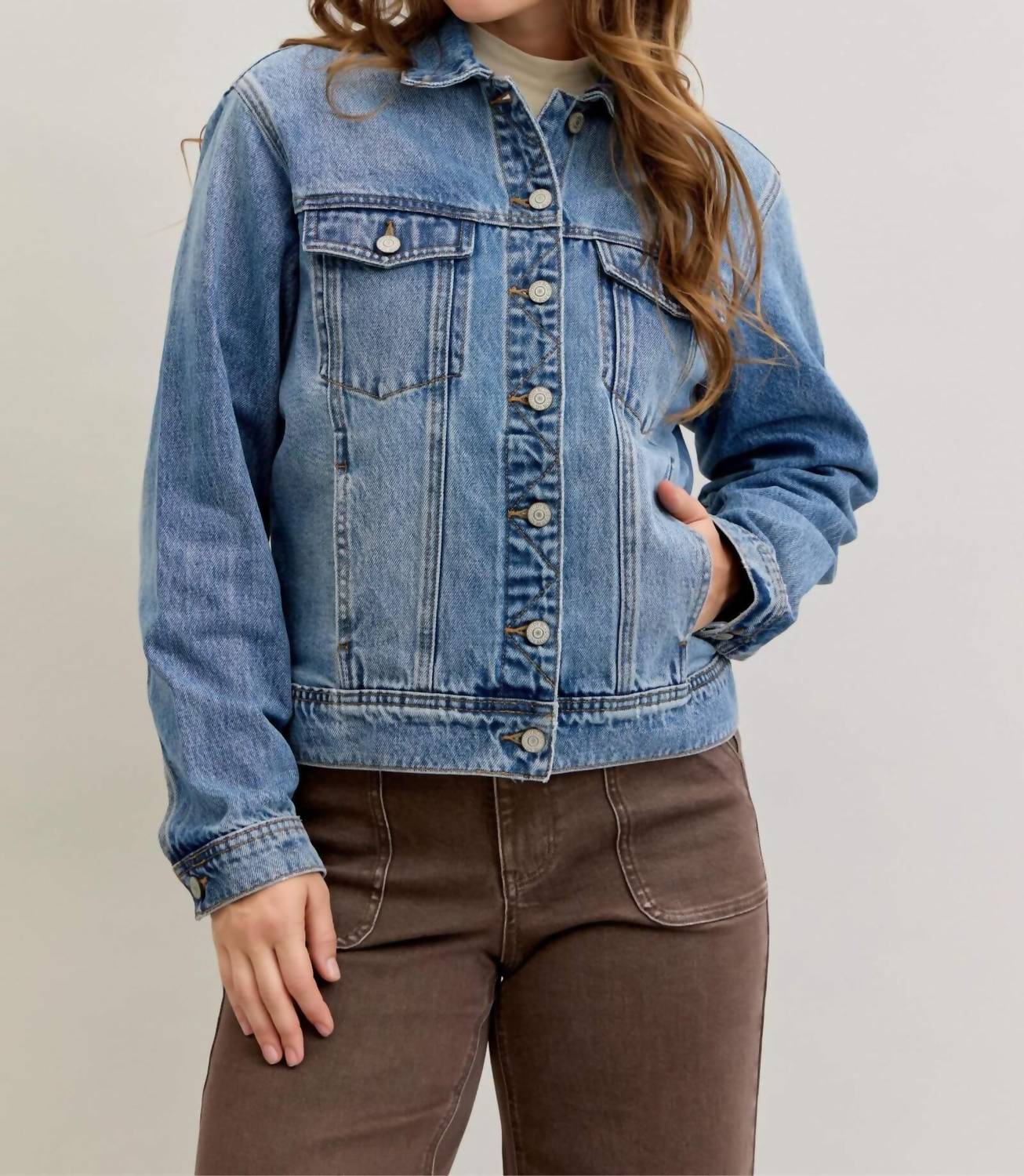 Judy Blue - Rigid Magic Boyfriend Jean Jacket