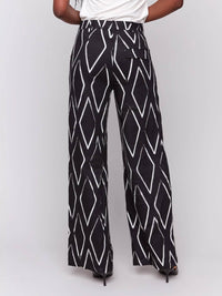 Charlie B - printed pleated pants