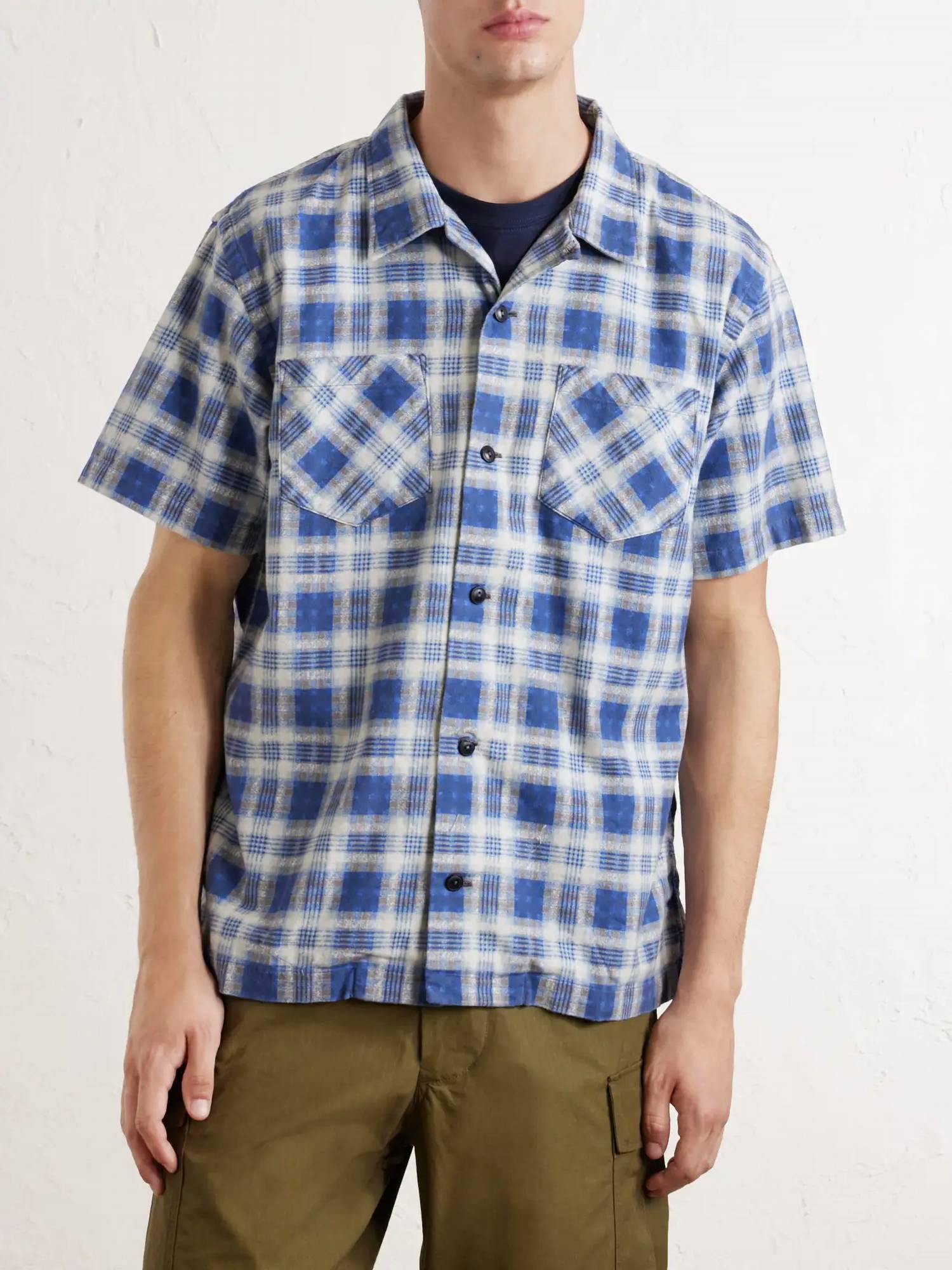 Rrl - Summer Short Sleeve Checked Shirt