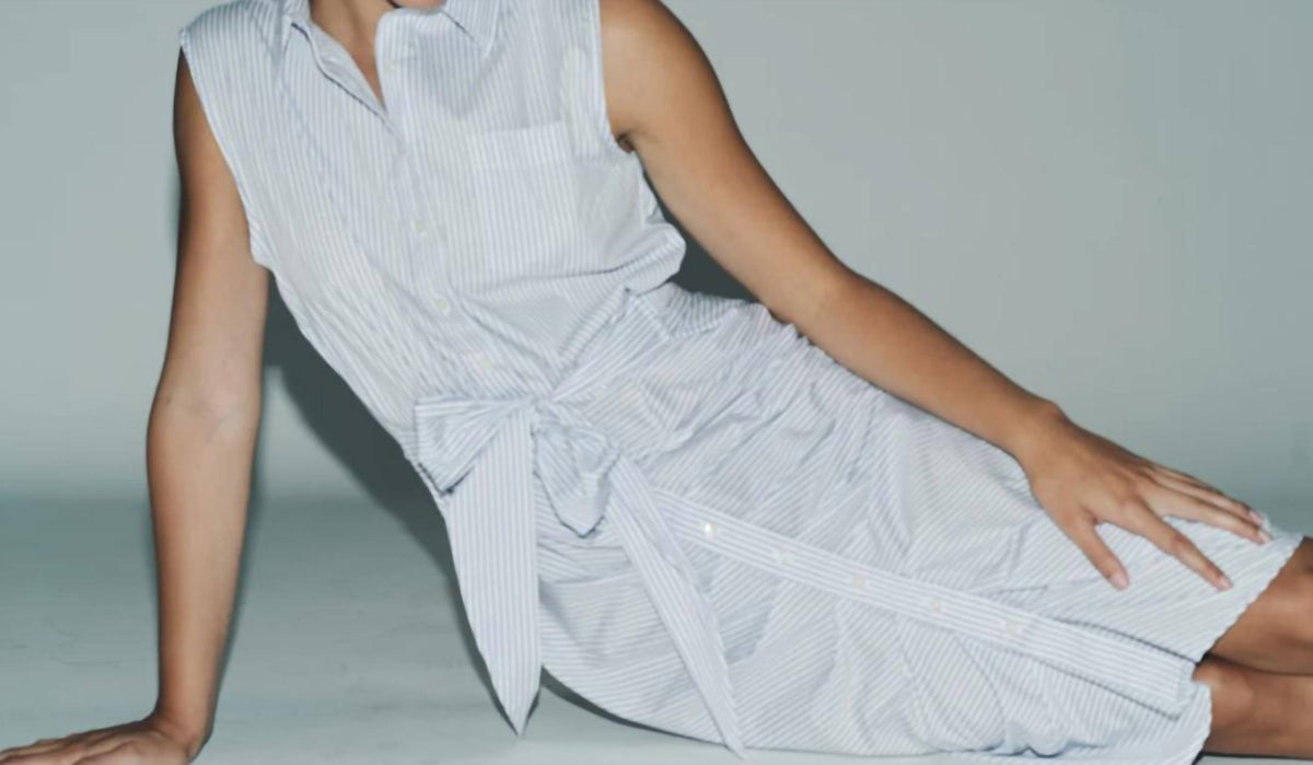 The Shirt - Sleeveless Wrap Front Dress
