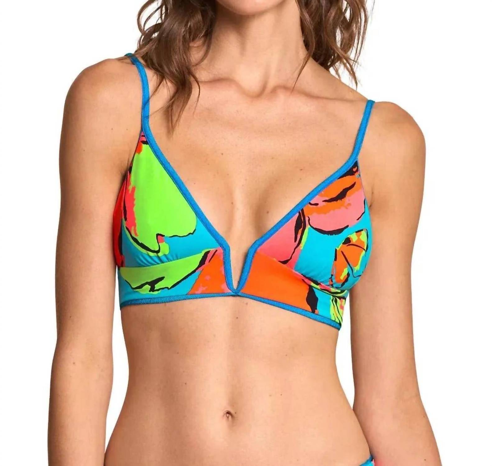 Maaji - Women’s Parade Long-line Triangle Bikini Top