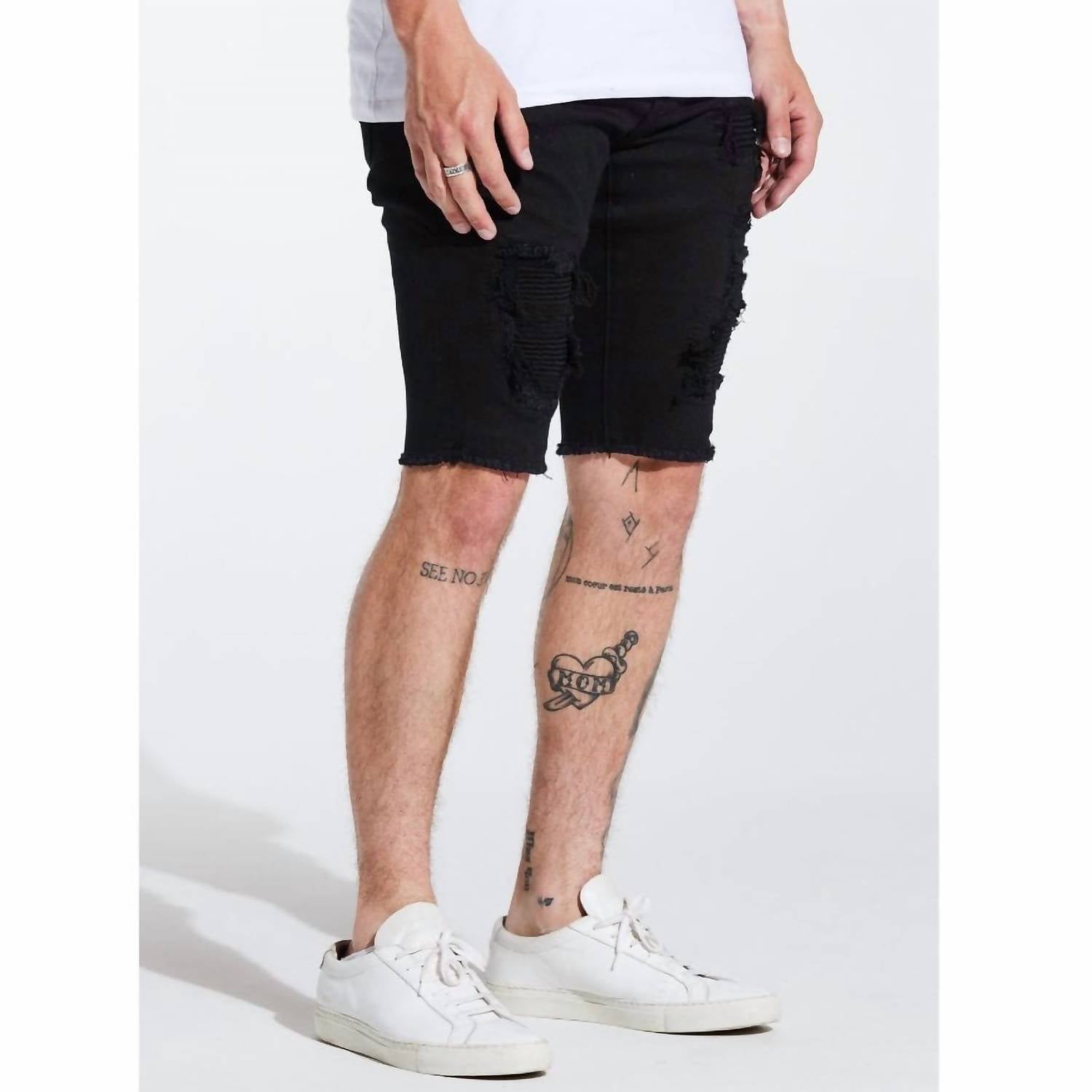 Embellish - MEN'S RIP & REPAIR SPENCER SHORTS