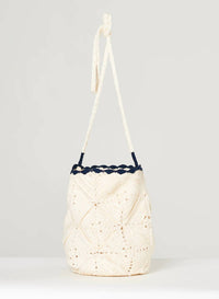 M.A.B.E. - Women's Gia Crochet Pouch Bag