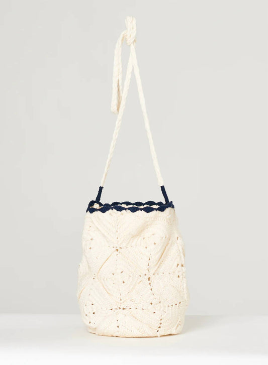 M.A.B.E. - Women's Gia Crochet Pouch Bag