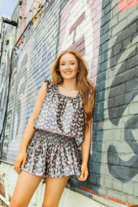 Queen Of Sparkles - Butterfly Ruffle Tank
