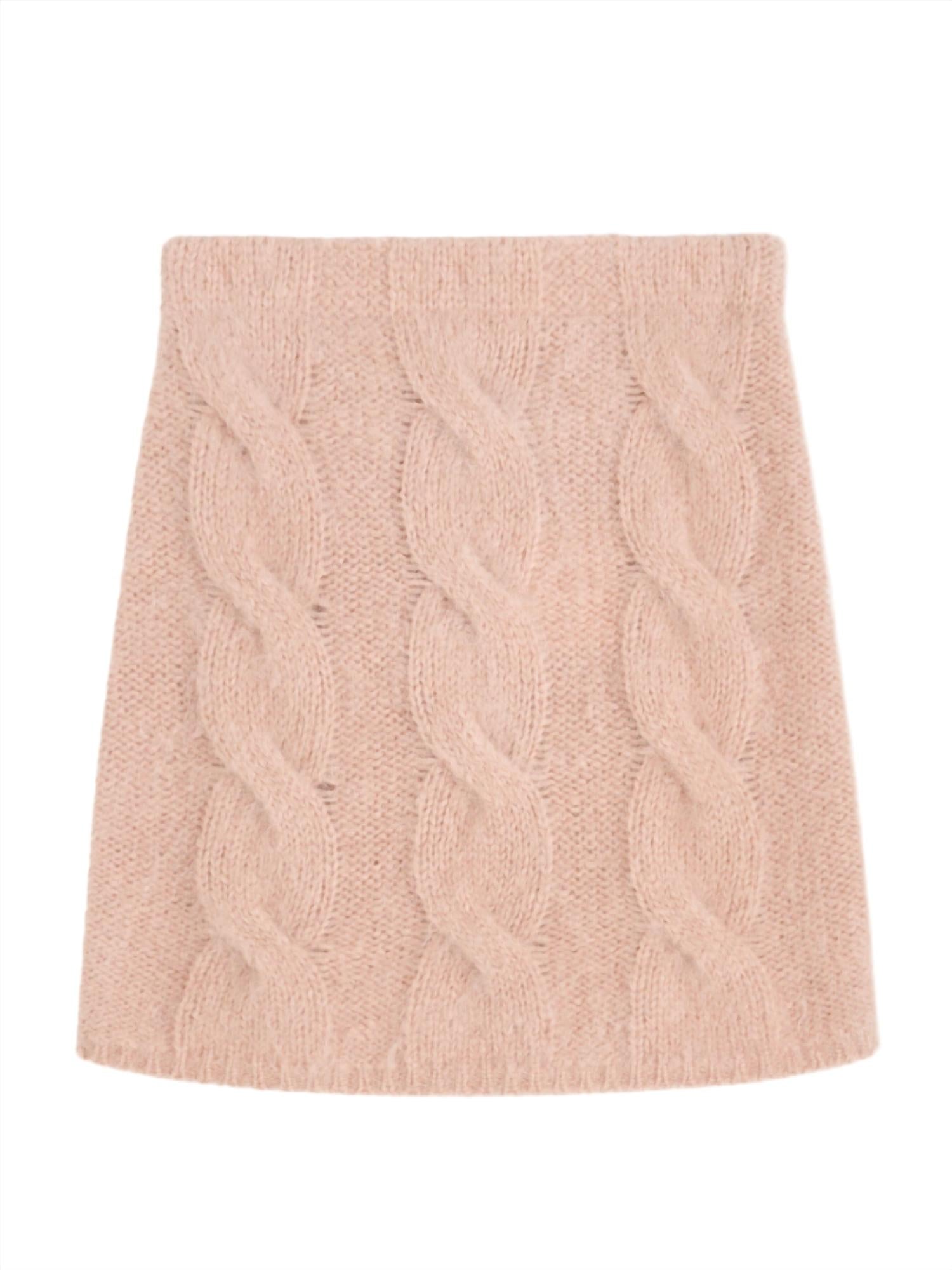 BY MALENE BIRGER Eliotta Mini Skirt in rose dust - women's skirt - view 4